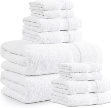 6 Piece 800GSM Towel Bale- 100% Cotton Towelsworld